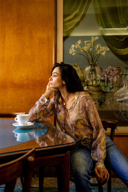 Estela Silk Shirt