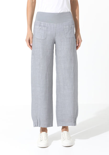 Elizabeth Scott Linen Pants - Neutrals