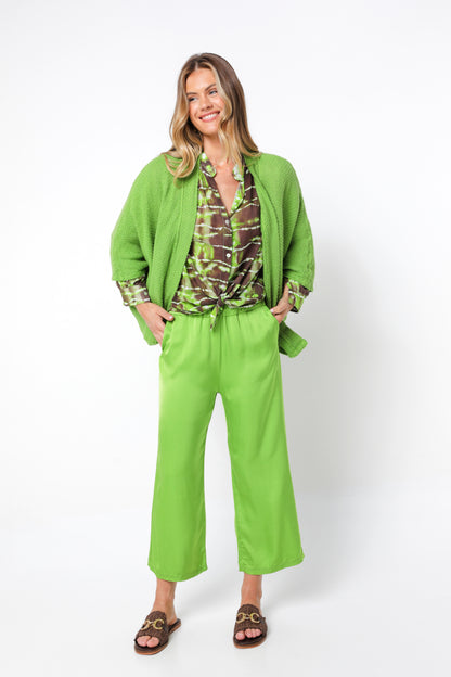 Knitted Cardigan Jacquard