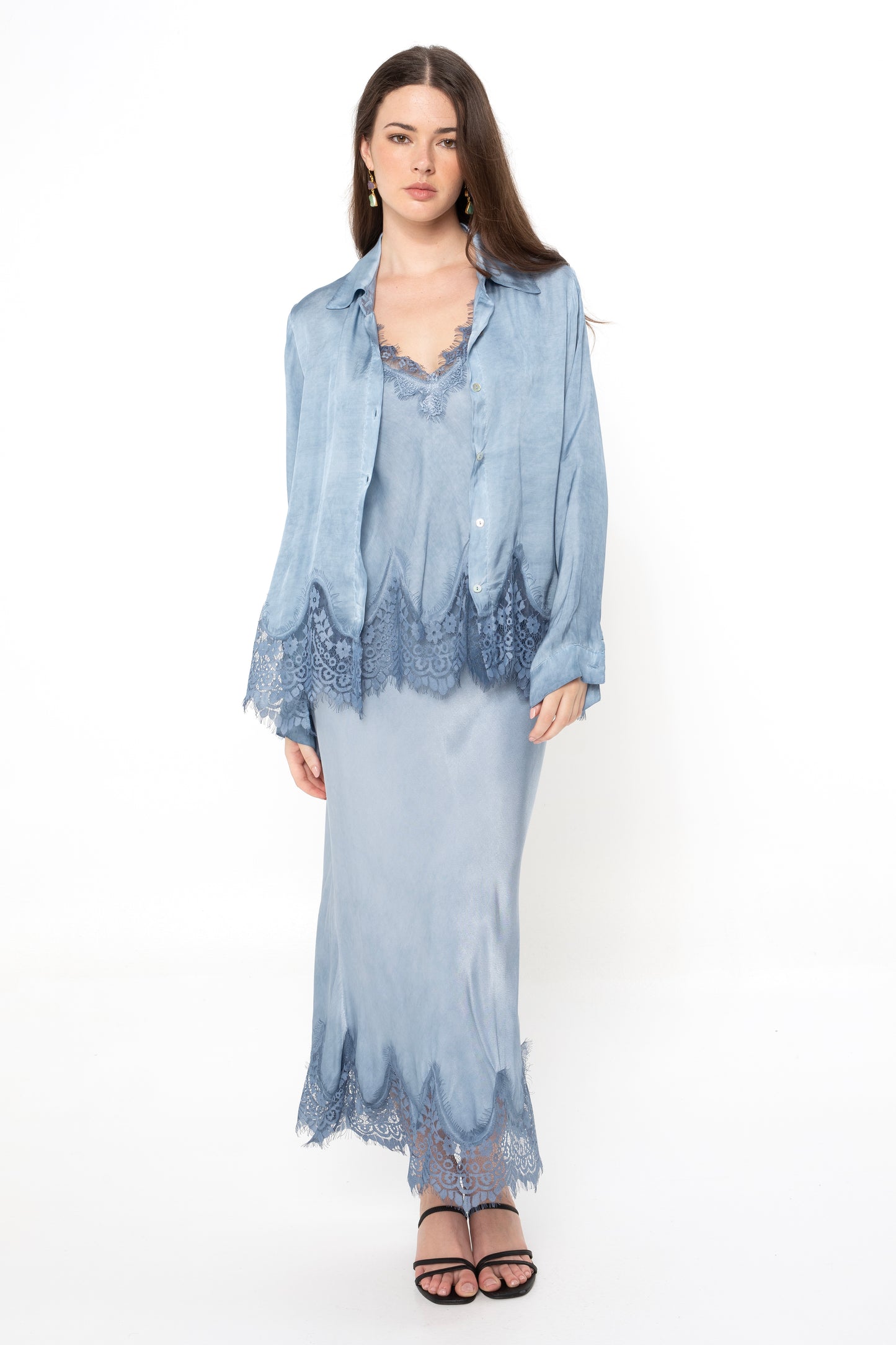 Venezia Satin Skirt