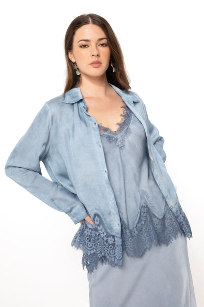 Venezia Satin Shirt