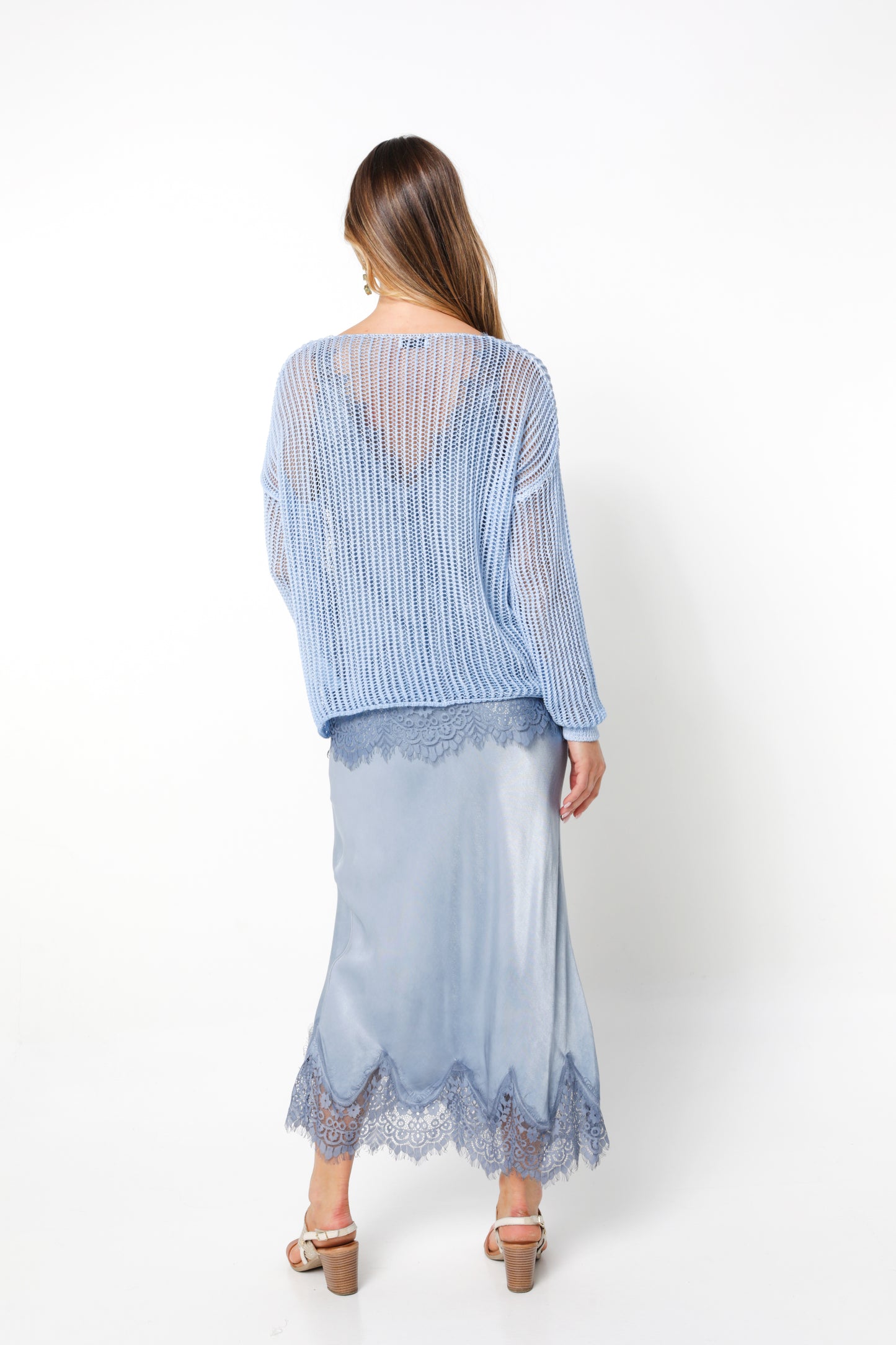 Venezia Satin Skirt