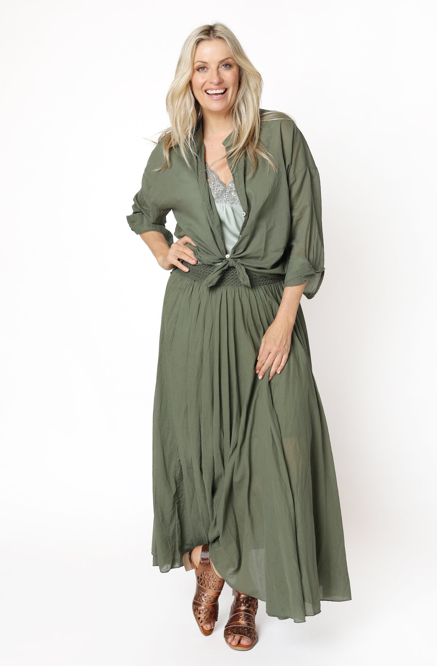 Cotton Voile Shirt